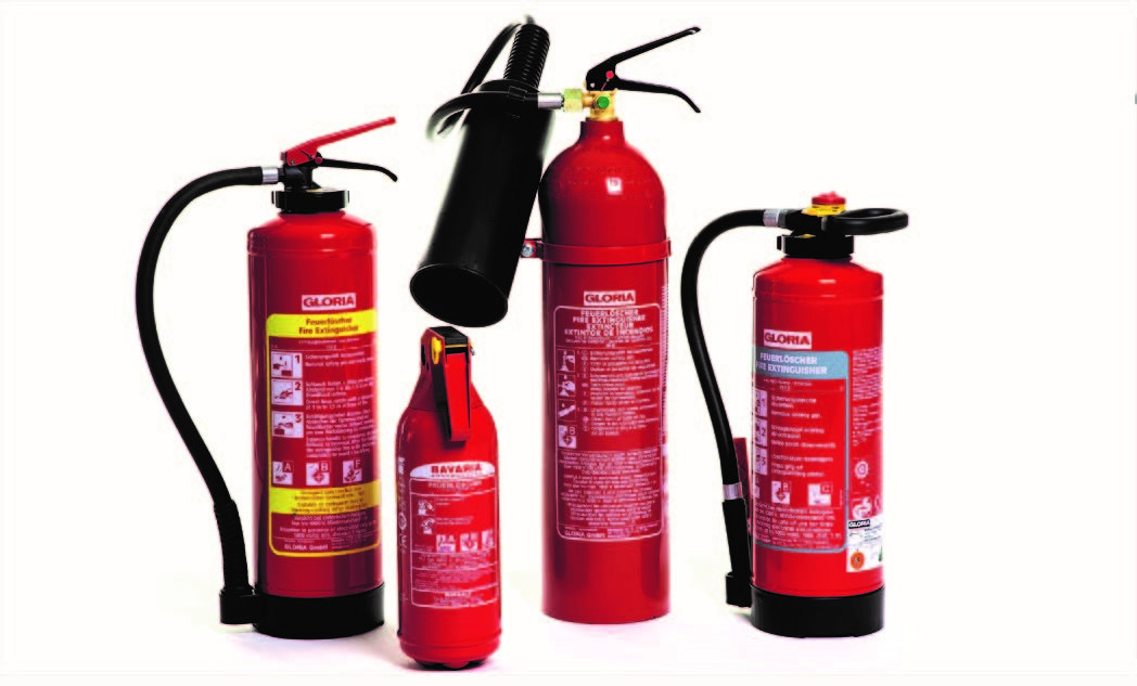 Feuerlöscher aus dem Brandschutz-Sortiment